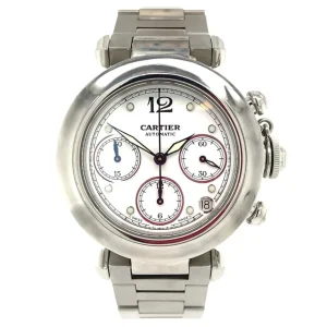 Fashion Cartier Pasha horloge staal Horloge