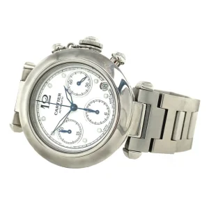 Fashion Cartier Pasha horloge staal Horloge