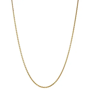 Clearance Gouden anker collier 14 krt Lengtecolliers