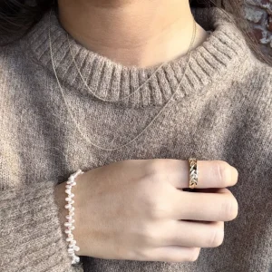 Clearance Gouden anker collier 14 krt Lengtecolliers
