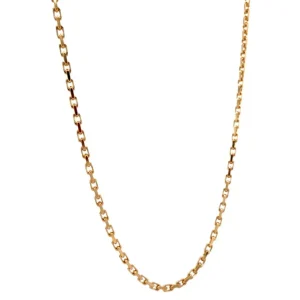 Best Gouden anker collier 14 krt Lengtecolliers
