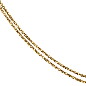 Clearance Gouden anker collier 14 krt Lengtecolliers