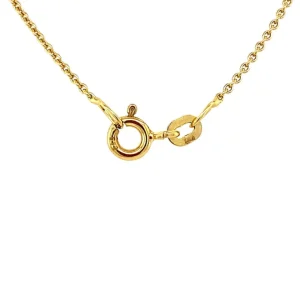 Clearance Gouden anker collier 14 krt Lengtecolliers