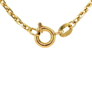 Best Gouden anker en koffieboon collier 18 krt Gouden Kettingen