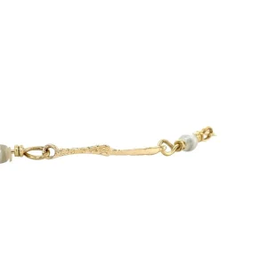 Discount Gouden armband met parel 14 krt Armbanden Met Edelsteen