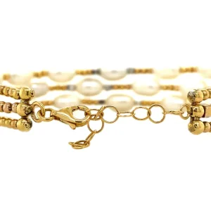 Best Gouden armband met parel, smaragd en diamant 18 krt Armbanden Met Edelsteen