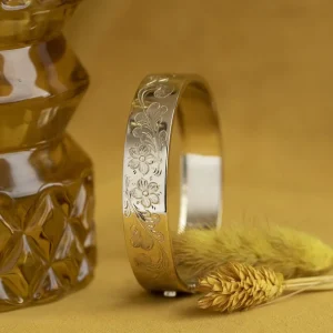 New Gouden bangle met gravure 14 krt Bangles