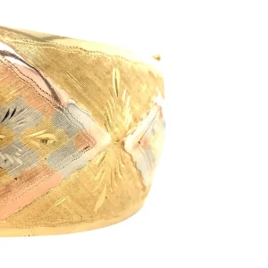 Clearance Gouden bangle met gravure 14 krt Bangles