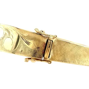 Best Gouden bangle met gravure 14 krt Bangles