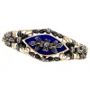 Sale Gouden bangle met roosdiamant en emaille 14 krt/925 Bangles | Armbanden Met Edelsteen