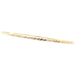Discount Gouden bewerkte rinkelarmband 14 krt Bangles