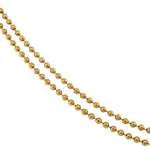 Sale Gouden bolletjes collier 18 krt Lengtecolliers | Gouden Kettingen