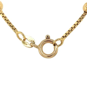 Best Gouden bolletjes venetiaan collier 18 krt Gouden Kettingen