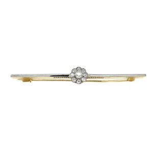 New Gouden broche met diamant 14 krt Broches