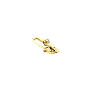 Discount Gouden broche met diamant 14 krt Broches