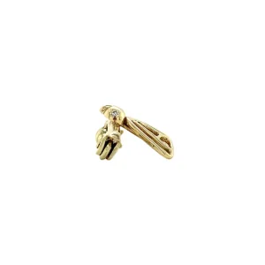 Best Gouden broche met diamant 14 krt Broches