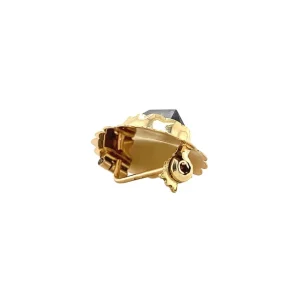 Fashion Gouden broche met granaat 14 krt Broches