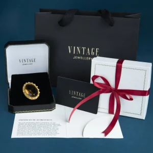 Clearance Gouden broche met opaal 14 krt Broches