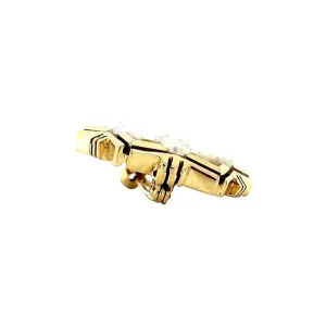 Sale Gouden broche met parel 14 krt Broches