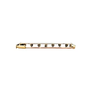 Sale Gouden broche met parel 14 krt Broches