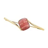Hot Gouden broche met rhodochrosiet 14 krt Broches