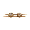Sale Gouden broche met roosdiamant 14 krt Broches