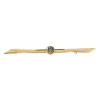 Outlet Gouden broche met roosdiamant 14 krt Broches