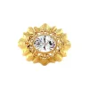 New Gouden broche met zirkonia 14 krt Broches