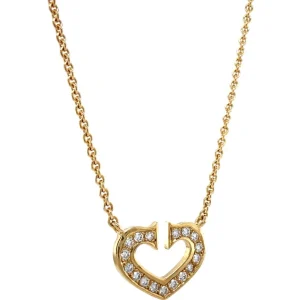 Discount Gouden collier met diamant hanger 14 krt Kettingen Met Edelsteen
