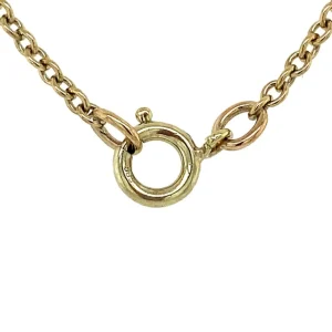Outlet Gouden collier met granaat 14 krt Kettingen Met Edelsteen