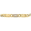 Outlet Gouden fantasie armband 14 krt Gouden Armbanden