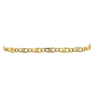 Fashion Gouden fantasie armband 14 krt Gouden Armbanden