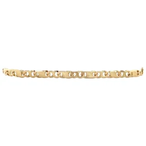 Hot Gouden fantasie armband 14 krt Gouden Armbanden