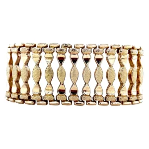 Best Gouden fantasie armband 18 krt Gouden Armbanden