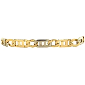 Outlet Gouden fantasie armband 14 krt Gouden Armbanden