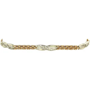 Online Gouden fantasie armband 14 krt Gouden Armbanden