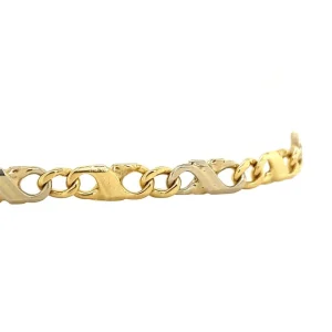 Fashion Gouden fantasie armband 14 krt Gouden Armbanden