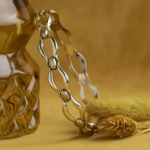 Sale Gouden fantasie bangle 19 cm 14 krt Gouden Armbanden