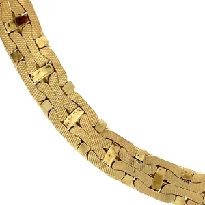 Discount Gouden fantasie chocker 14 krt Gouden Kettingen