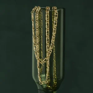 Discount Gouden fantasie collier 14 krt Gouden Kettingen