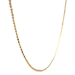 Outlet Gouden fantasie collier 14 krt Gouden Kettingen