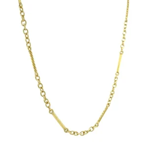 Sale Gouden fantasie collier 14 krt Gouden Kettingen