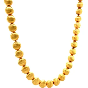Outlet Gouden fantasie collier 18 krt Gouden Kettingen