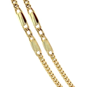 Clearance Gouden fantasie collier 14 krt Gouden Kettingen