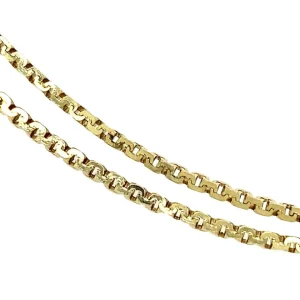 New Gouden fantasie collier 14 krt Lengtecolliers