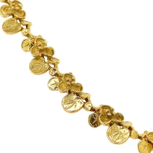 Hot Gouden fantasie collier 14 krt Gouden Kettingen