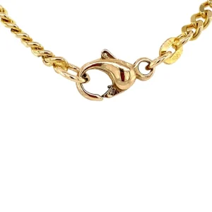 Clearance Gouden fantasie collier 14 krt Gouden Kettingen