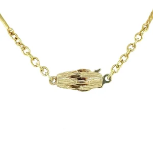 Sale Gouden fantasie collier 14 krt Gouden Kettingen