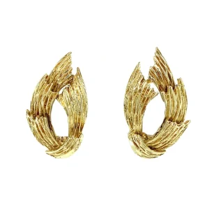 Best Gouden fantasie oorclips 14 krt Oorstekers