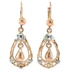 Sale Gouden fantasie oorhangers 14 krt Oorbellen Met Edelsteen